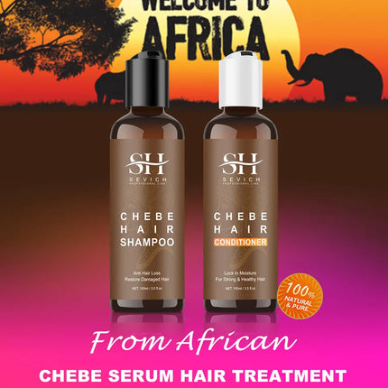 Sevich Chebe Hair Growth Set – Oil, Powder, Serum & Spray - Glossorea