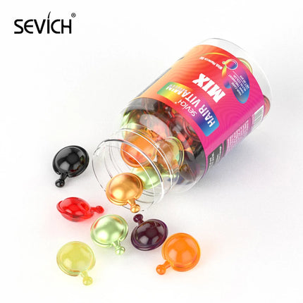 Sevich Vitamin Hair Capsules – Keratin & Moroccan Oil Anti-Hair Loss - Glossorea