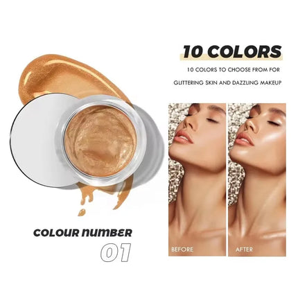 10-Color Liquid Blush Set – Lightweight & Long-Lasting - Glossorea