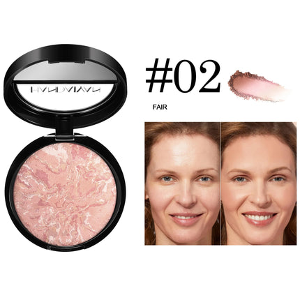 Marble Bronzer Powder – Oil Control & Long-Lasting Finish - Glossorea