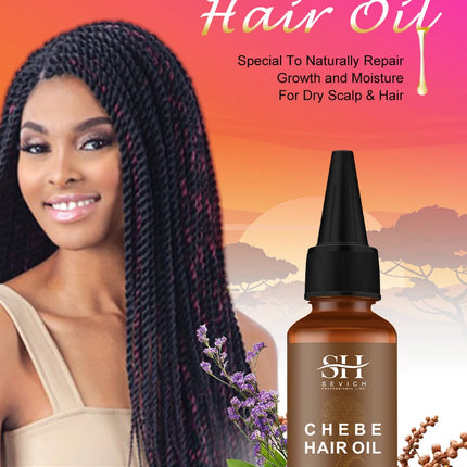 Sevich Hair Growth Set – Chebe Mask & Oil for Hair Loss Treatment - Glossorea