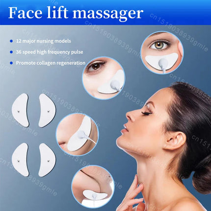 EMS Facial Massager – Microcurrent Lifting & Anti-Wrinkle Device - Glossorea