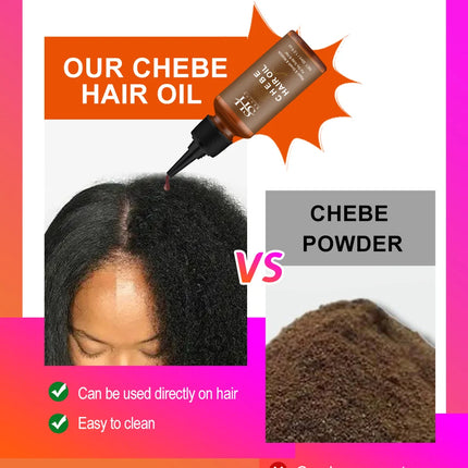 Sevich Chebe Hair Growth Set – Oil, Powder, Serum & Spray - Glossorea