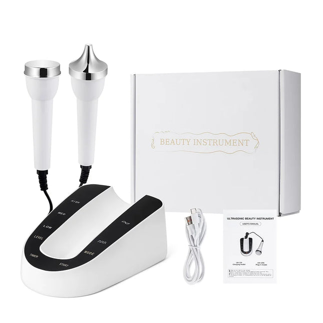 High Frequency Ultrasonic Face Massager – Lifting & Eye Care Device - Glossorea