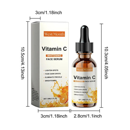 Vitamin C Whitening Serum – Dark Spot & Freckle Remover - Glossorea
