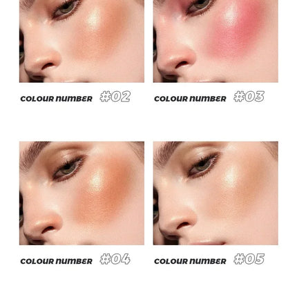 10-Color Liquid Blush Set – Lightweight & Long-Lasting - Glossorea