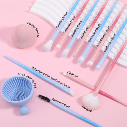 Docolor Professional Makeup Brush Set – 10 to 30pcs - Glossorea