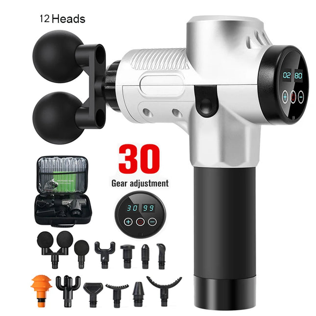 Professional Massage Gun – Hot & Cold Compress for Muscle Relief - Glossorea