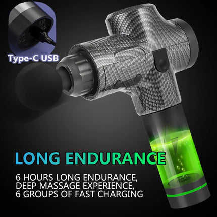 Professional Massage Gun – Hot & Cold Compress for Muscle Relief - Glossorea