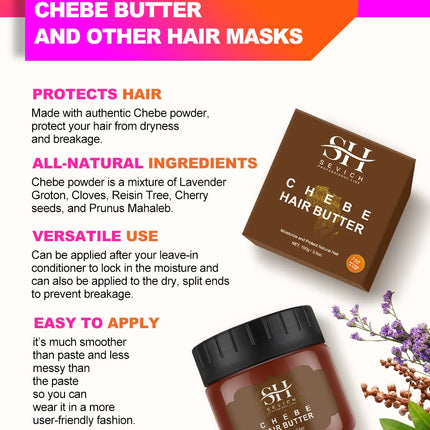 Sevich Chebe Hair Growth Set – Oil, Powder, Serum & Spray - Glossorea