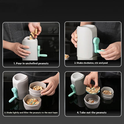 Automatic Peanut Sheller Lazy Household Kitchen Gadgets - Glossorea
