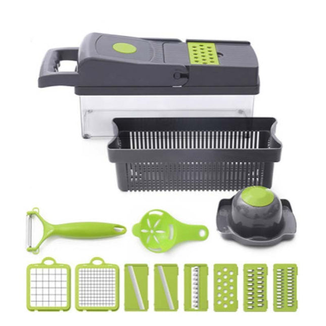 Household Kitchen Gadgets Vegetable Cutter Silk Cutter - Glossorea