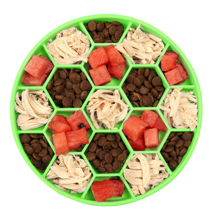 Honeycomb Pet Slow Food Bowl - Glossorea