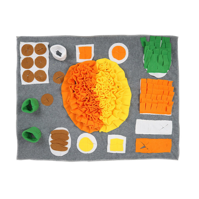 Pet Dog Slow Food Game Mat - Glossorea