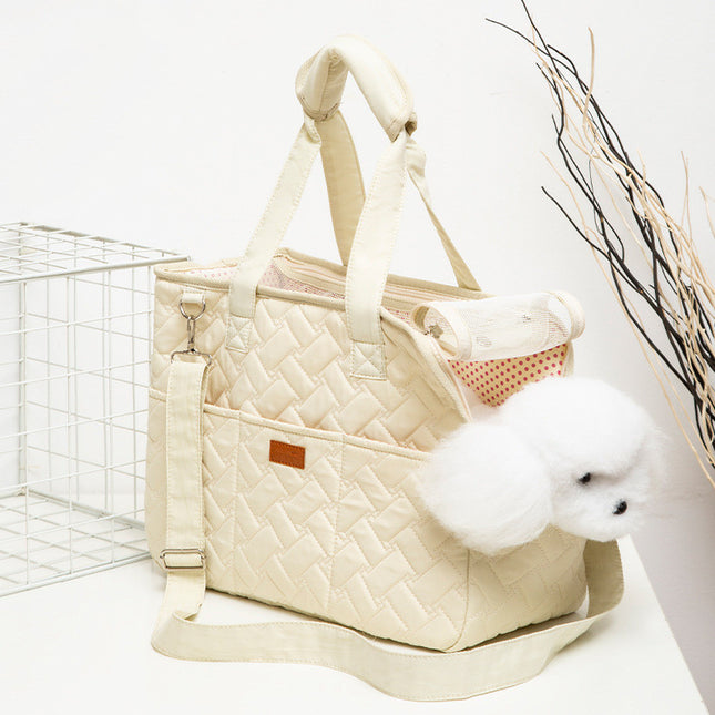 Portable Pets Handbag For High Capacity Ventilation Pet Supplier Carry Dog Cat Gadgets - Glossorea